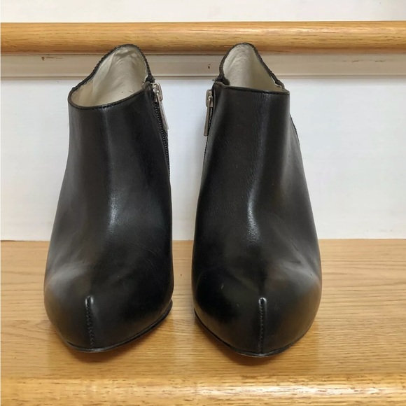 Inc International Concepts Women's Bellona Shoes 8.5 M Black Ankle Boots Leather - Picture 4 of 10